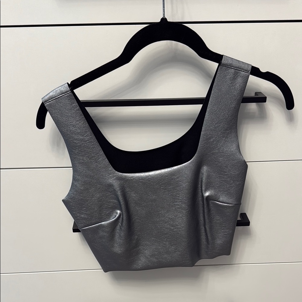 NEW Commando Metallic Silver Women's Top